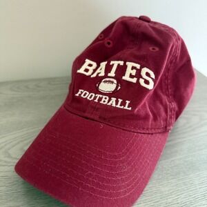 Bates College Football 1985 Team Alumni Hat Cap Maroon Legacy Adjustable Dad Hat